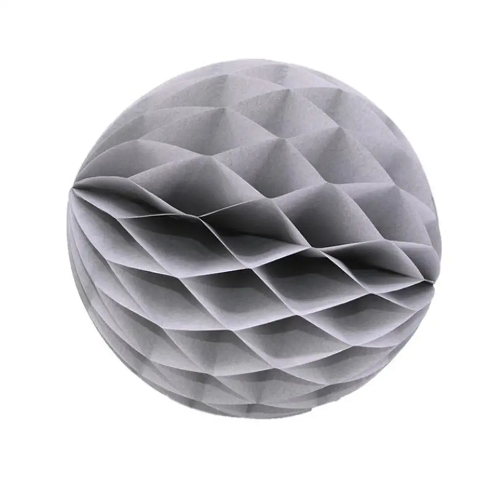 Light Gray 2 шт декоративные бумажные вафельные шары фестиваль фонарь Круглый Китайский бумажный фонарь Висячие шары для украшения для вечеринки, дня рождения - Цвет: Light Gray