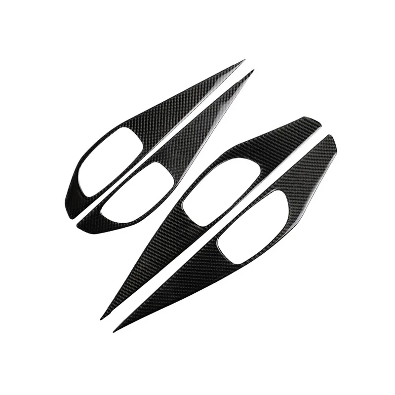 Подходит для Infiniti Q50 Q60-19 аксессуары углеродного волокна внутренняя дверь, декоративные стикеры царапин Защитная панель
