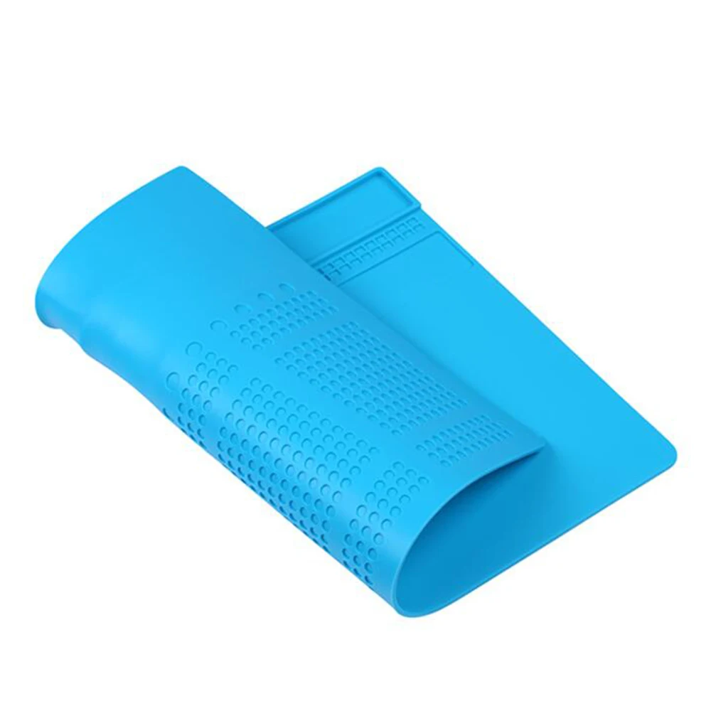 Термостойкий изоляционный мягкий силиконовый рабочий коврик настольная