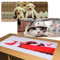 large mouse pad waterproof desktop cute plant mousepad non slip desk mat gaming accessories rug gift carpet for laser mice mouse