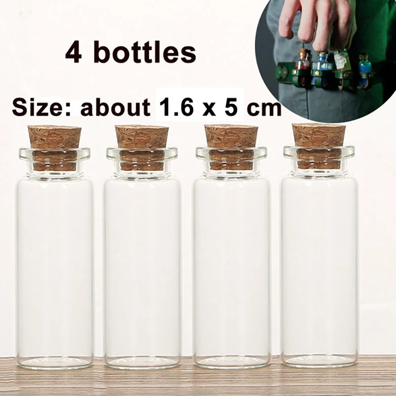 

Matching Vials Little Glass Bottle For Pouch