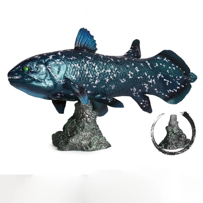 

Children's solid simulation marine animal model, ancient prehistoric seabed creatures, laiketail fish model toy ornaments