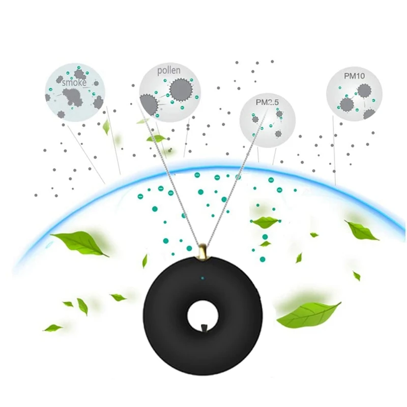 

1Pcs Plug in Air Purifier for Home Cleaner Mini Air Ionizer US Plug & 2Pcs Air Purifier USB Ioniser Air Fresher Cleaner