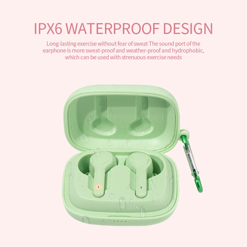 TWS милый кот беспроводные наушники Bluetooth 5 0 гарнитура Macaron с микрофоном зарядная