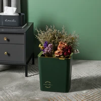 nordic style home trash can luxury bedside trash can without lid design light luxury trash bathroom storage wc accessories