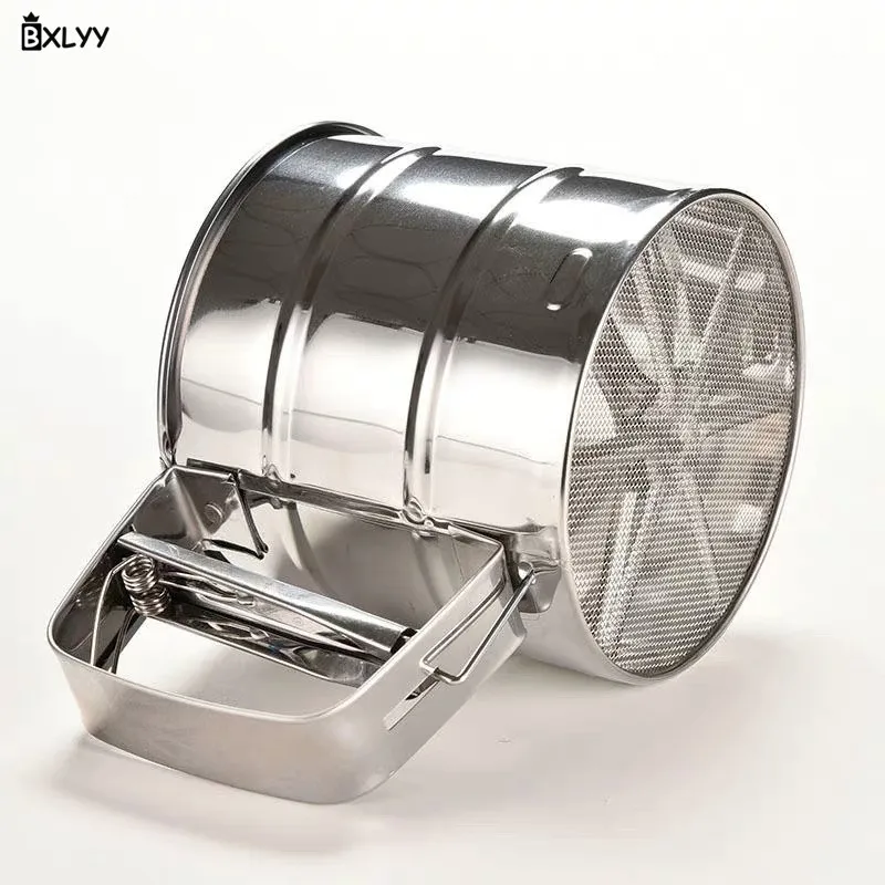 Новый мукомольный сито из нержавеющей стали DIY инструмент для выпечки ручной