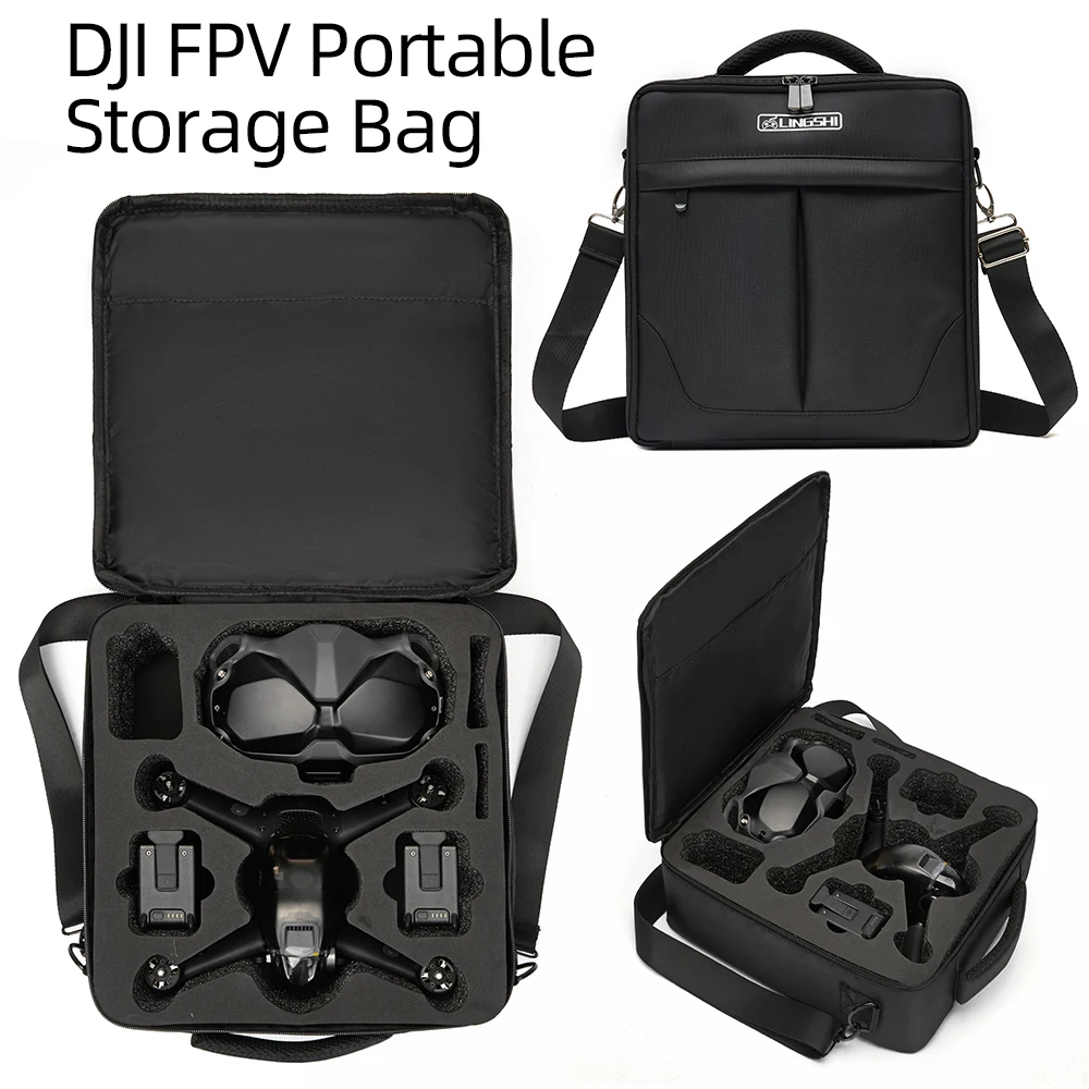 

Рюкзак для DJI FPV комбинированная Водонепроницаемая Противоударная сумка для хранения для очков дрона V2 контроллер Аксессуары для дрона