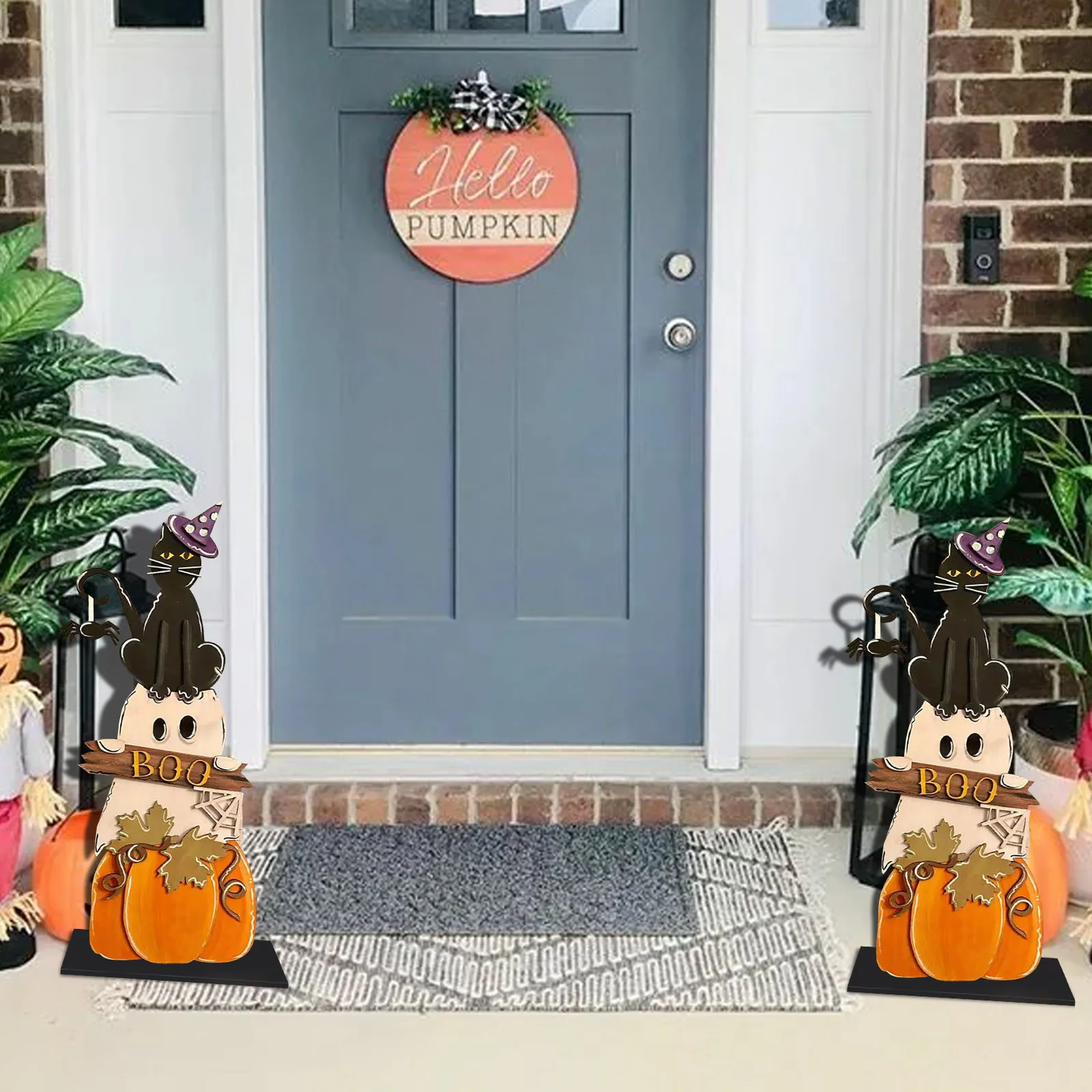 Аксессуары для украшения на Хэллоуин украшение крыльца знак