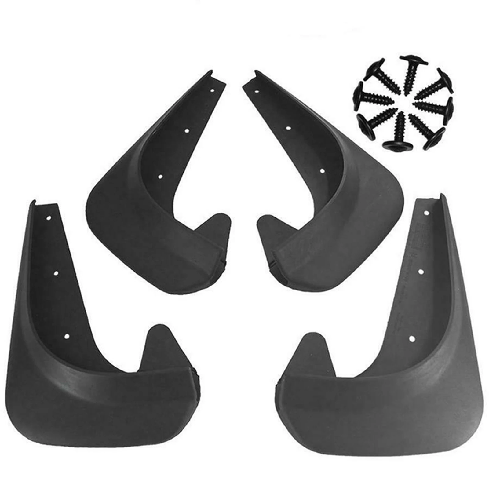 

4pcs/set Universal Car Front Rear Mudflaps Mud Flaps Flap Splash Guards Mudguard For Most Vehicles Motors Car Accessories