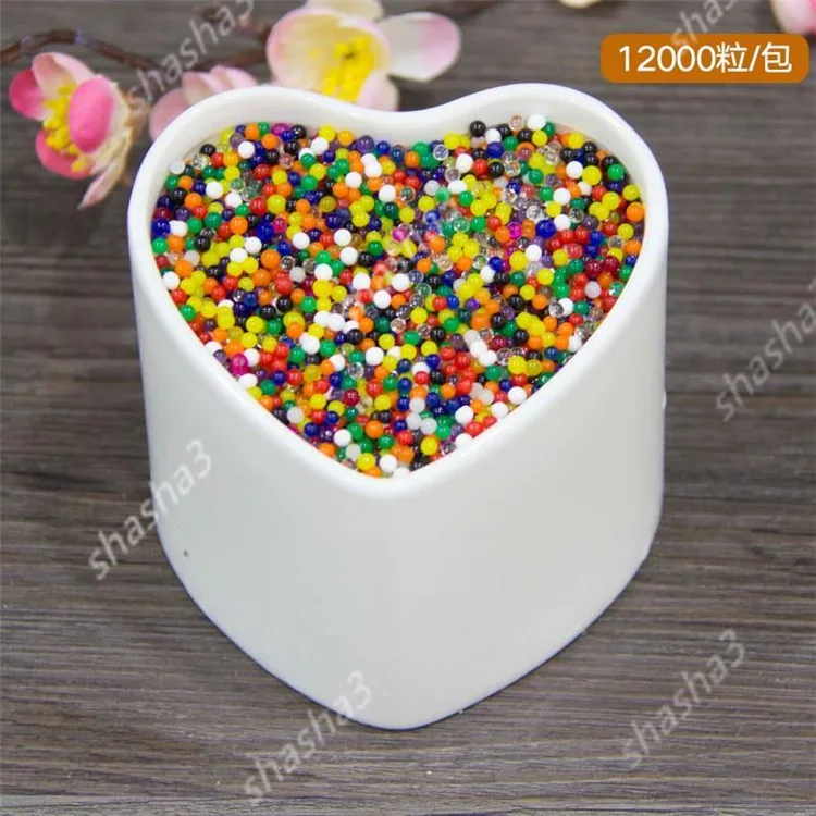 Фиолетовый растение бонсай почва 100 шт. Кристалл цветок Желейная масса воды