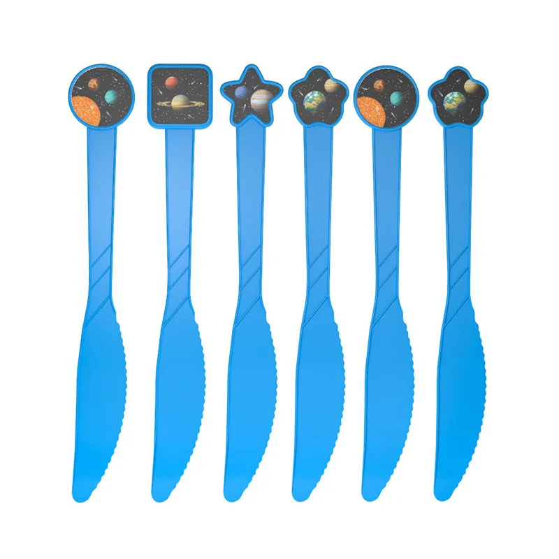 Space Planet Disposable Party Tableware Sets For Kids Birthday Party Decorations Universe Napkin Plate Cup Banner Party Supplies
