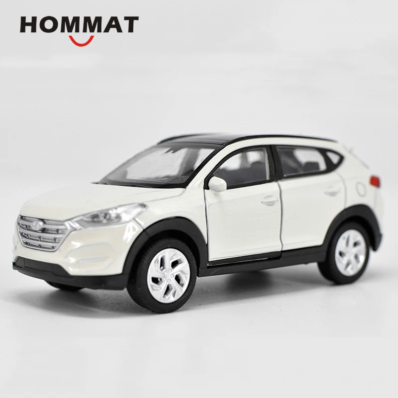 Модель автомобиля HOMMAT 1:36 Hyundai Tucson SUV литой автомобиль из сплава коллекционная