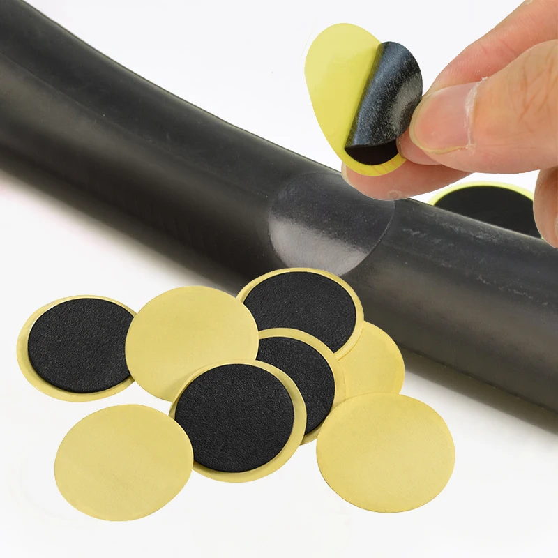 

New 6Pcs/12Pcs Bike Ultra Thin Tire Patches Fast Repair Tools without Glue Mountain/Road Bike Tyre Inner Tube Repair Patches