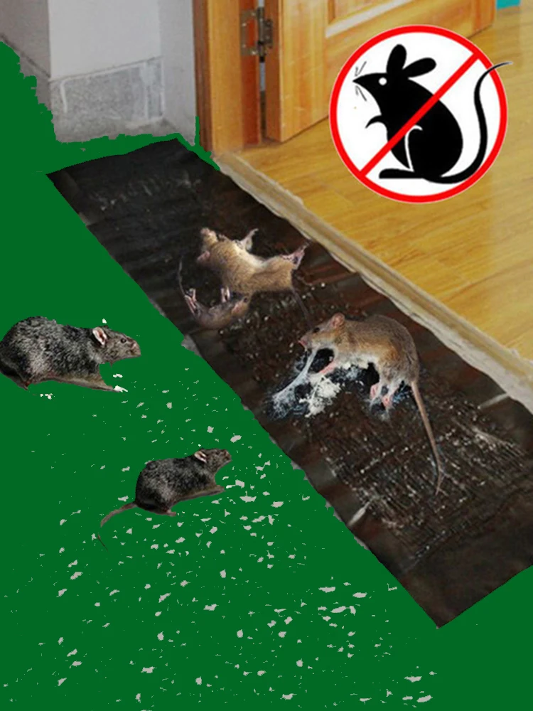 Липкая мышь 1 2 м клейкая ловушка для мышей доска Нетоксичная борьбы с вредителями