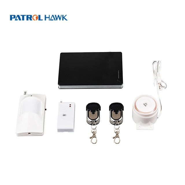 

Manual wireless digital home security alarm system with panic button PH-G1