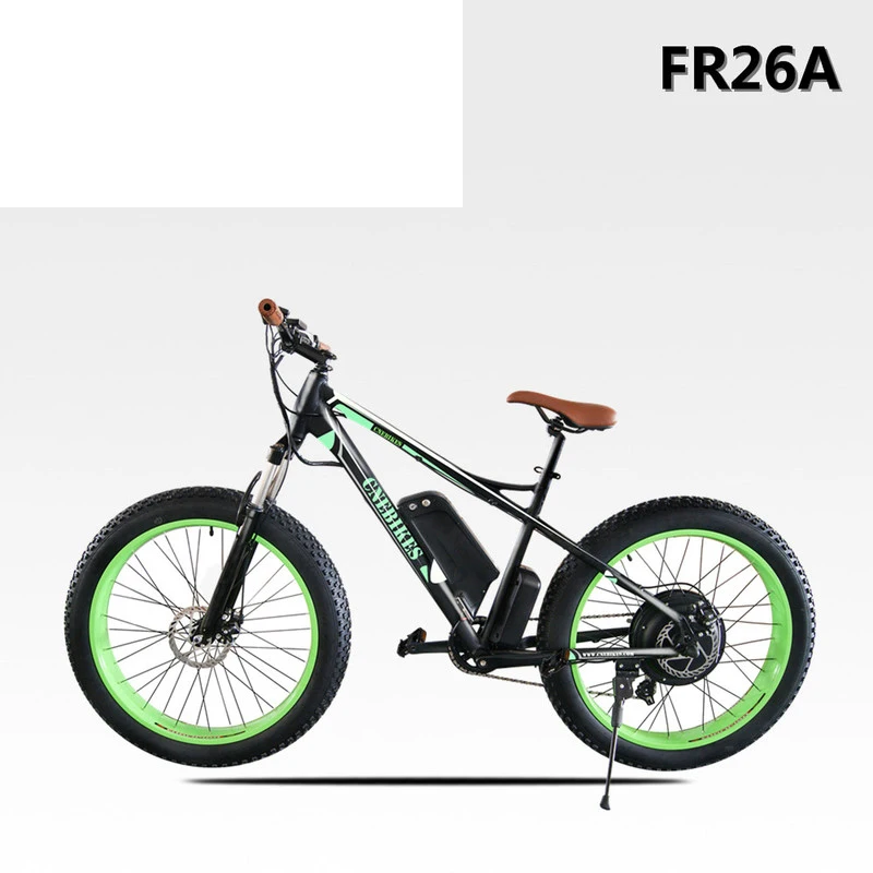 Fr26a рама из алюминиевого сплава 26 дюймов электровелосипед на толстых покрышках