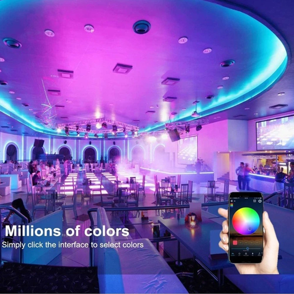 Светодиодная лента светильник RGB 5050 гибкая светодиодная световой полоса 5 м 10 15 20