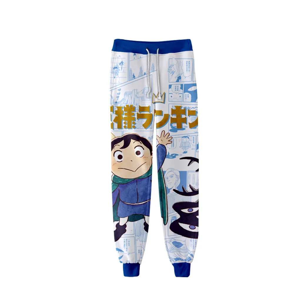 

Japanese Anime Ranking of Kings 3D Joggers Pants Men/Women Casual Trousers Harajuku Hip Hop Sweatpants Bojji Cosplay Costume
