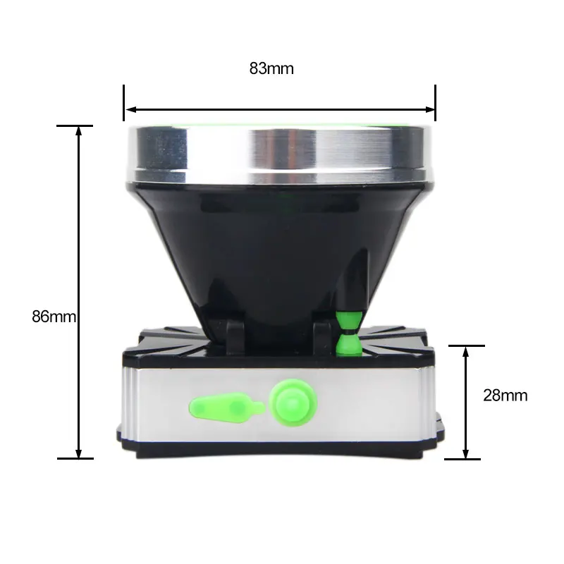 Светодиодный налобный фонарь со встроенным аккумулятором мА 2 режима|Налобные