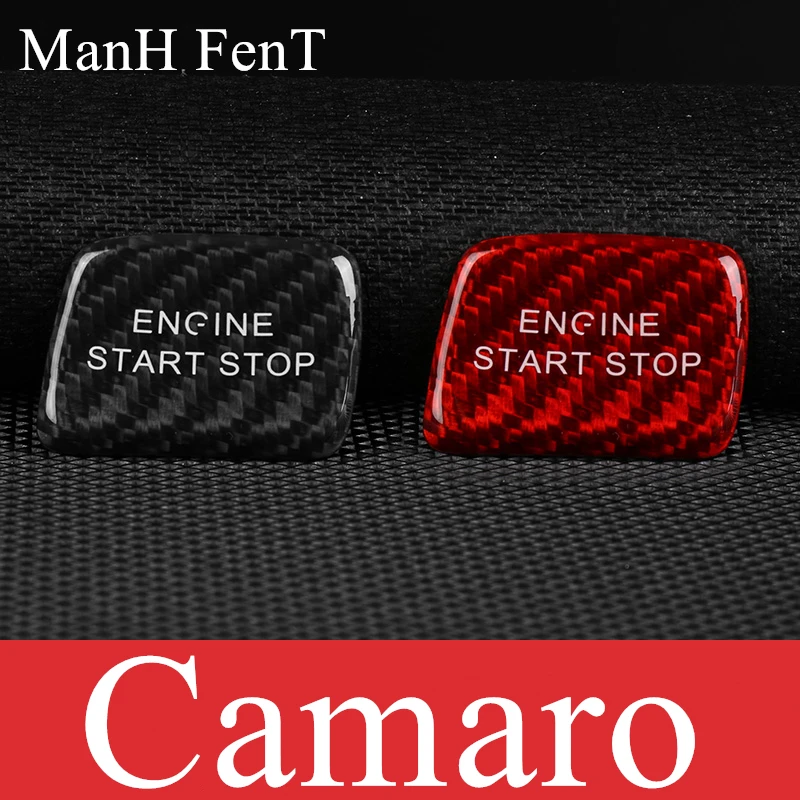 ManH FenT наклейка из углеродного волокна для кнопки запуска и остановки двигателя автомобиля Chevrolet Malibu XL TRAX
