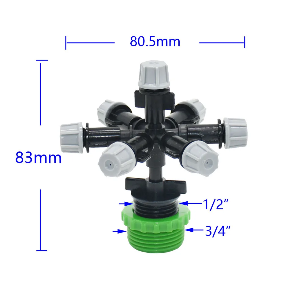 

Разбрызгиватель для полива сада LWHRR 5-7 каналов