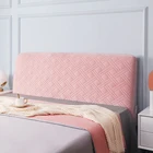 Накидка на кровать, однотонная, из плотного бархата, чехол на спинку кровати x 70 см