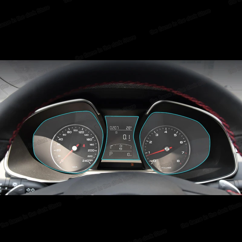 

Пленка Lsrtw2017 из ТПУ для экрана центральной консоли приборной панели автомобиля для Mg Mg6 2020 2021 наклейка против царапин аксессуары для автомоб...
