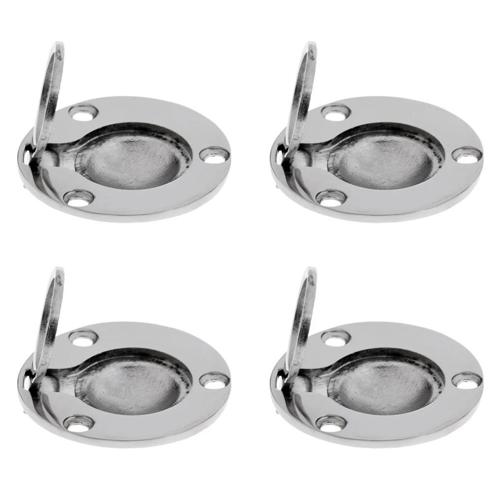 4 шт. аксессуары для рыбалки на лодке 316 нержавеющая сталь | Автомобили и мотоциклы