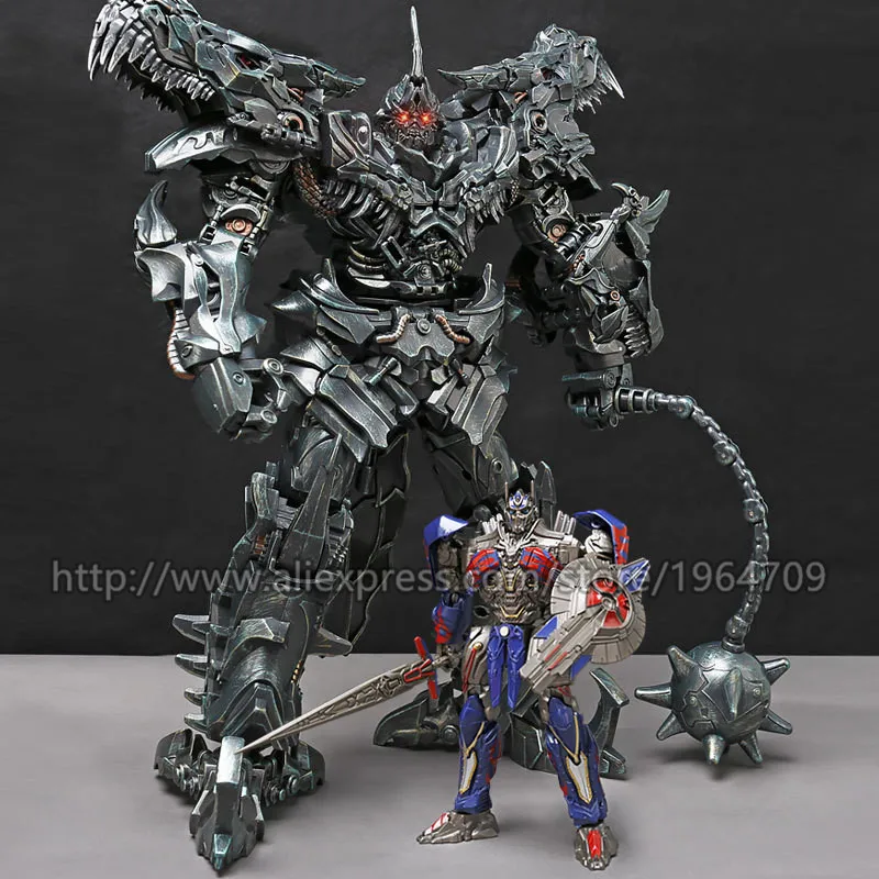Wei Jiang Oversized 34cm Transformation movie toys dinosaur tank Mode anime Action Figure SS07 W8600 Robot kids toy Retail Box