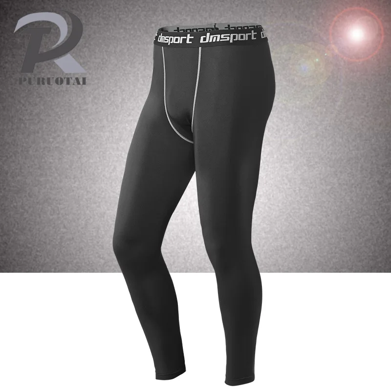 Осенне зимние мужские трико для бега спортивные Леггинсы спортивная одежда