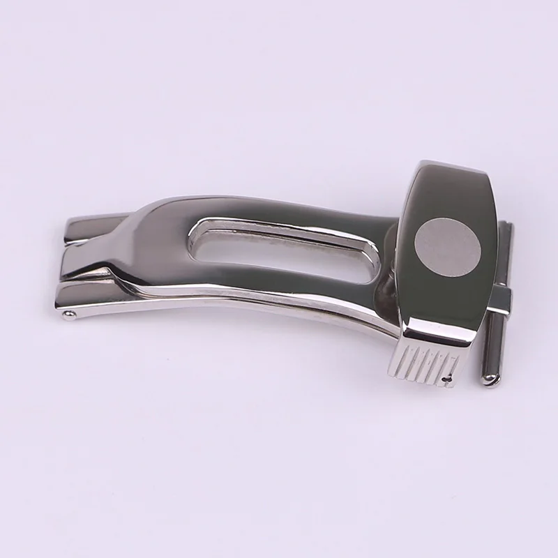 

Fits Breguet Silver Gold Watch Strap Band Genuine Leather For Buckle Clasp 18mm