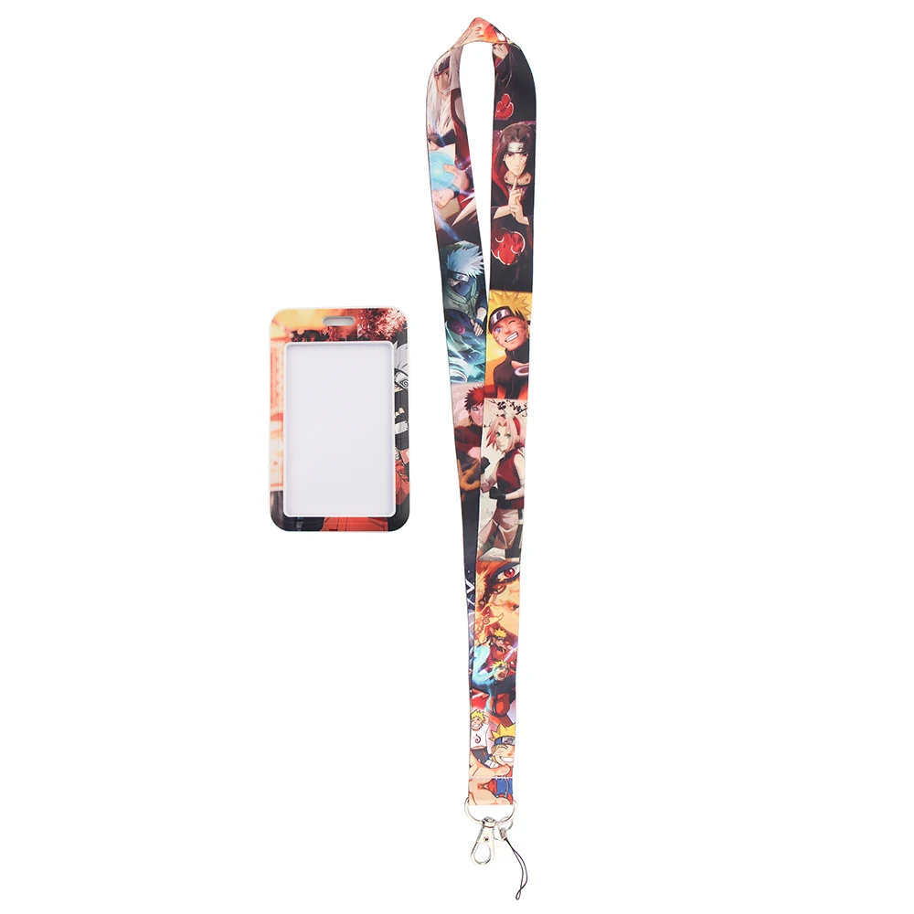 lx523 anime card holder lanyard keychains accessory usb id badge holder keys cord neck strap mobile phone straps lanyard gifts free global shipping