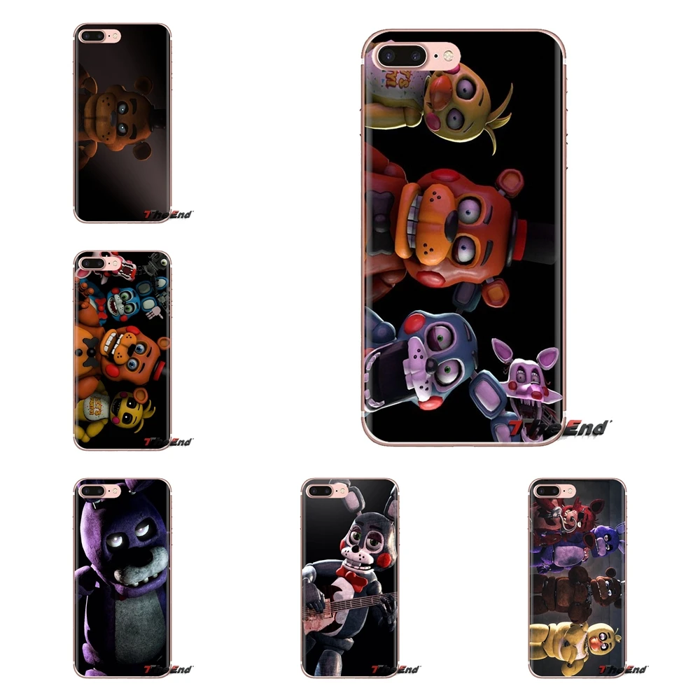 Для iPod Touch Apple iPhone 4 4s 5 5S SE 5C 6 6S 7 8 X XR XS Plus MAX sfm fnaf animatronics аниме искусство прозрачный