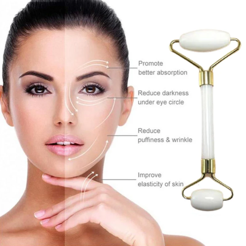 

Натурального нефрита каменный массажер для глаз уход за лицом шеи тонкие Лифт расслабиться похудение Набор Ролик для массажа лица пластина...