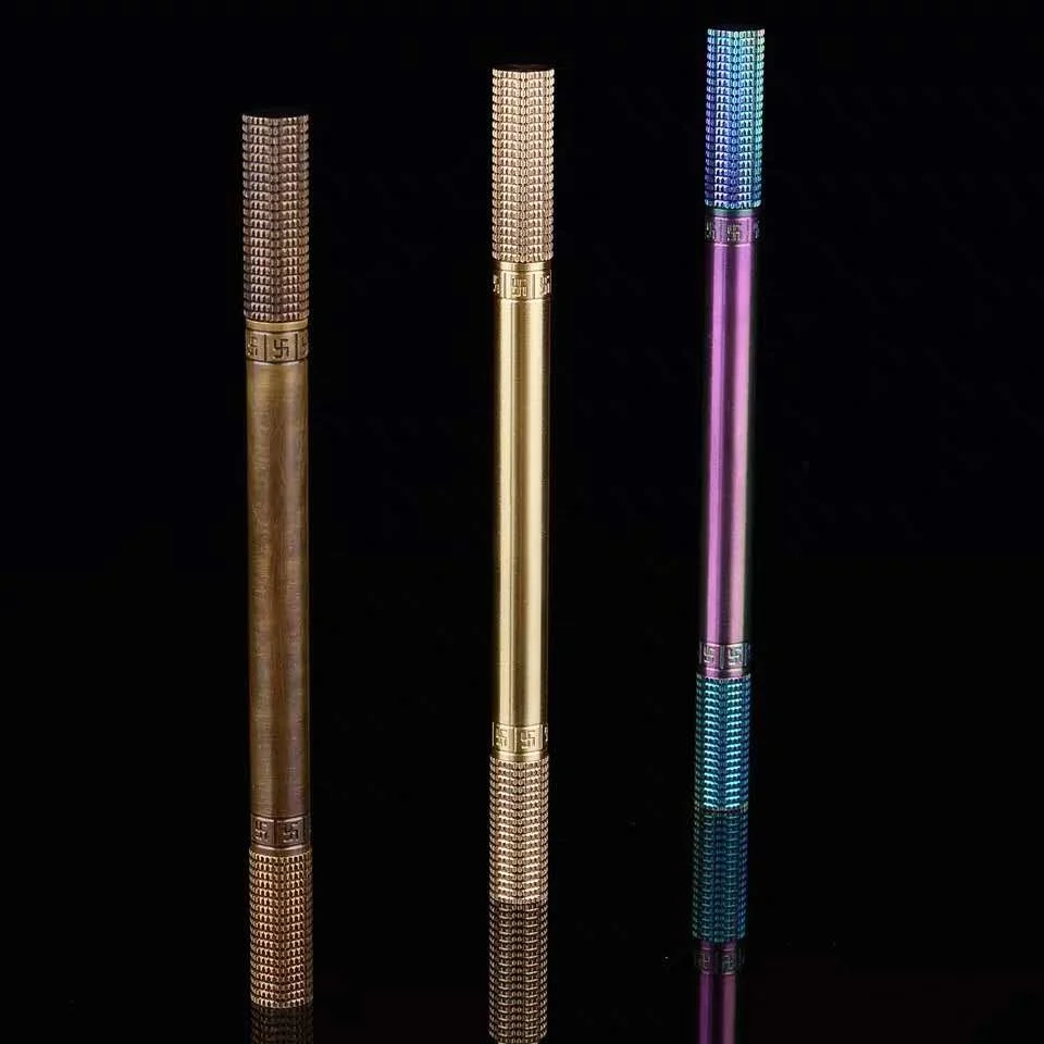 Hoop Ballpoint Brass Pen Gel Pen High-end Gift Metal Classic Ball Pen Office school Writing supplies