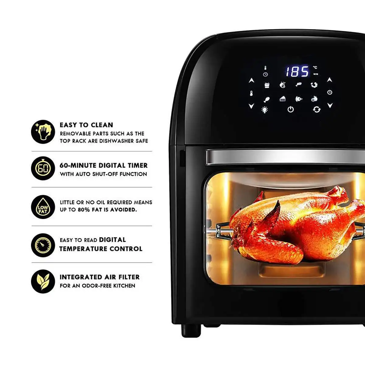 値段 高温計,1800W,LED付き,デジタルディスプレイ,電気,深海