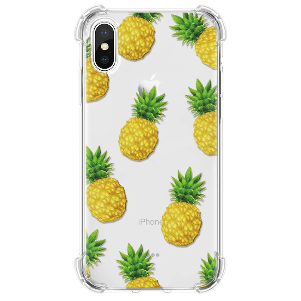 Подушка безопасности противоударный ТПУ Фламинго Единорог чехол для iPhone 5 5S SE 6 6S 11 Pro XS Max 7 8 Plus XR чехол Крышка корпуса ля iPhone X Funda
