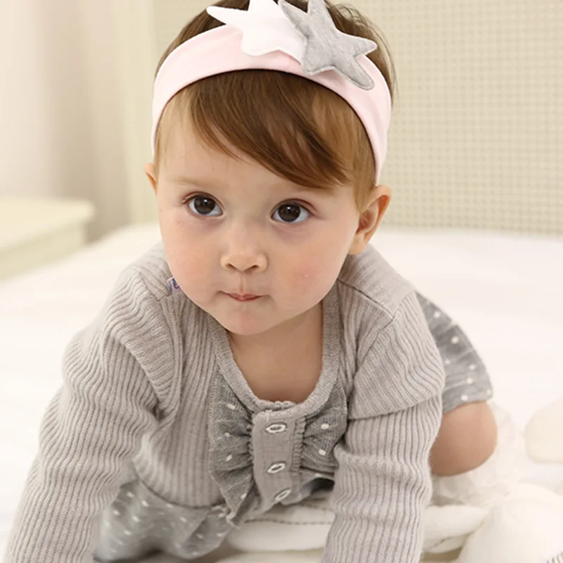 Newborn Baby Girls Cute Star Headbands Bandana Scarf Hair Band Infant Toddlers Headwrap Bebe Knot Headwear Head Accessories | Детская