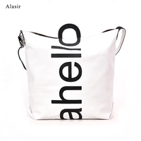 alasir korean letter fashion shoulder bag large capacity letters printed womens messenger bag girl design commuter handbags