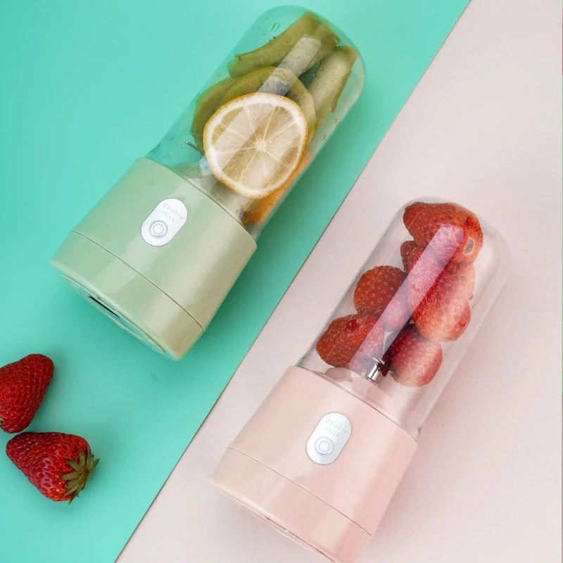 

Wireless Electric Blender Portable Juicer USB Rechargeable Fruit Mixer Handheld Smoothie Maker Food Processor Mini Juice Cup