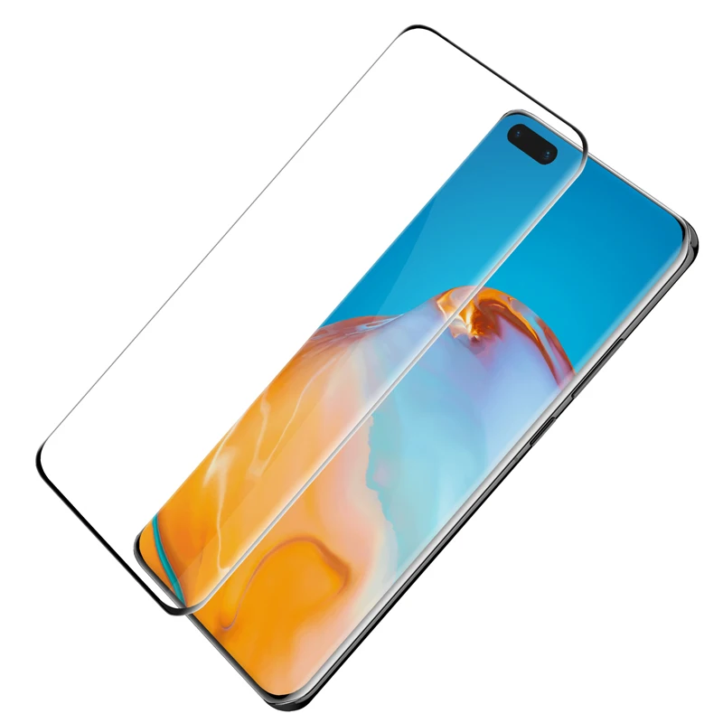 Nillkin закаленное стекло высокого качества для huawei p40 pro 3D DS + Max Защита экрана