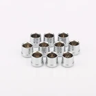 Латунный шумоподавитель Hi End, медные заглушки RCA с родиевым покрытием