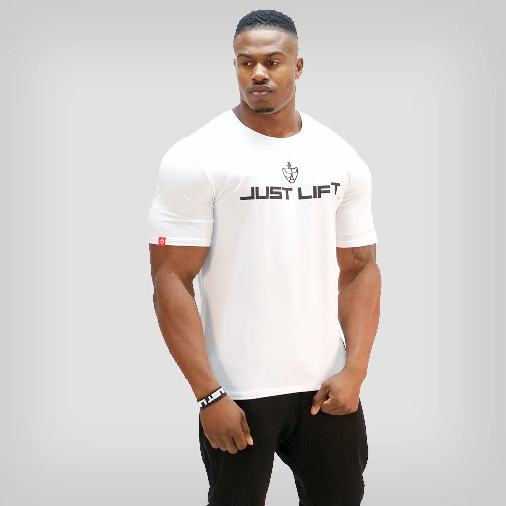 

XXS-4XL Letter Print Men's Solid Color T Shirts O-neck Fitness Slim White Tee Fashion Mens Clothing Summer Short Sleeve T Shirt