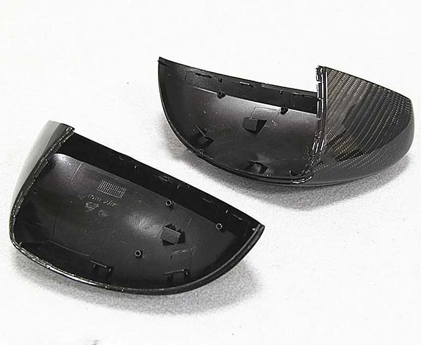 Чехол для зеркала заднего вида с узором из углеродного волокна крышка Tiguan Sharan