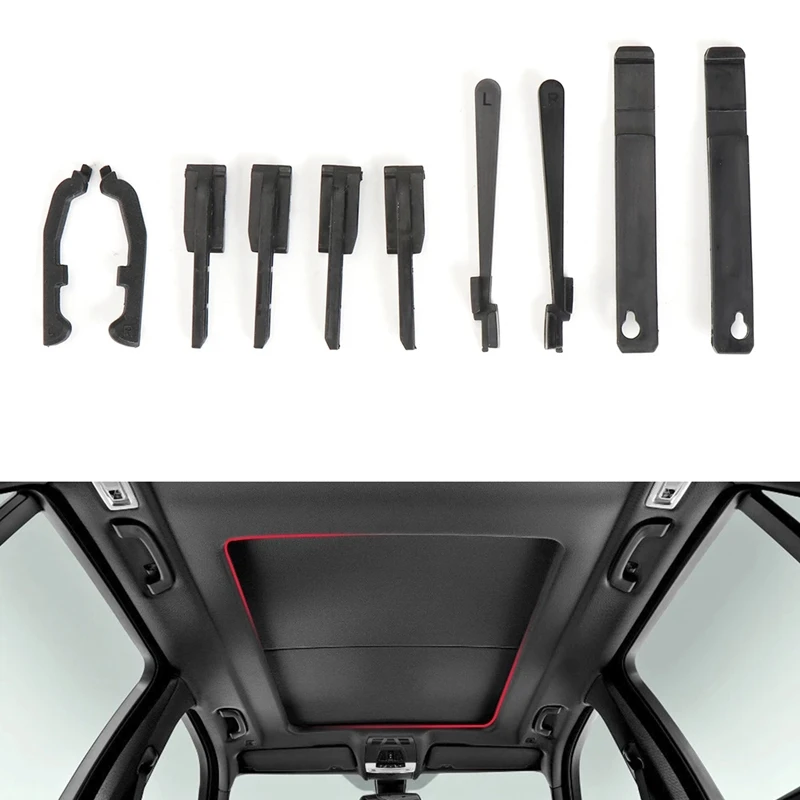 

Car Sunroof Sunshade Repair Kit Left Right Parts for BMW X5 E70 F15 F81 54107198762
