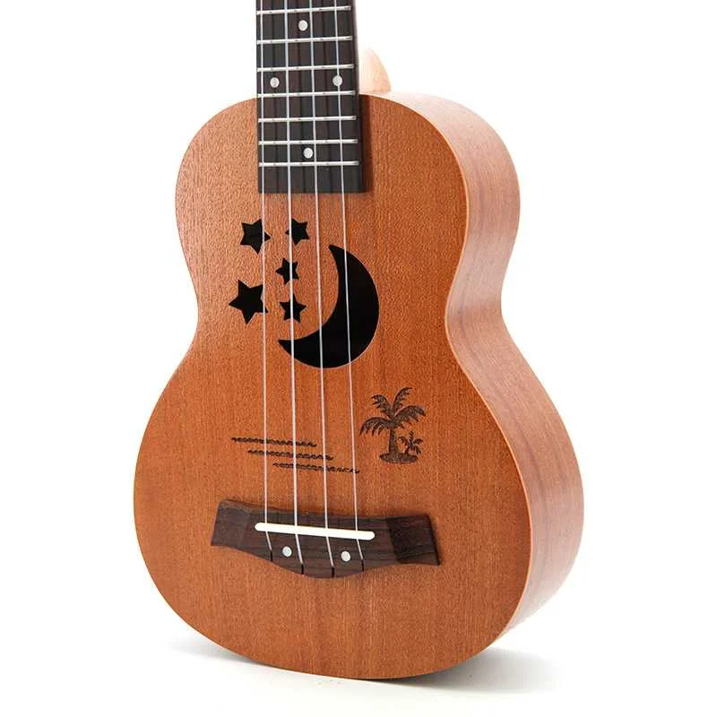 

21 inch Ukulele Soprano Ukulele Concert Tenor 4 Strings Ukelele Mini Guitarra Hawaiian Guitar Acoustic Musical Instruments