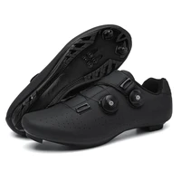 cycling shoes cleat self locking mountain bike sneakers mens road cycling footwear bicycle shoes breathable flat