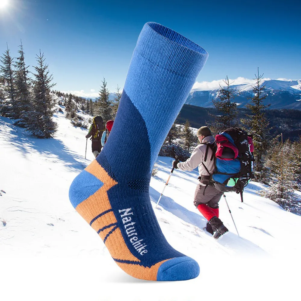 1 пара термоносков NatureHike мужские уличные спортивные быстросохнущие носки для