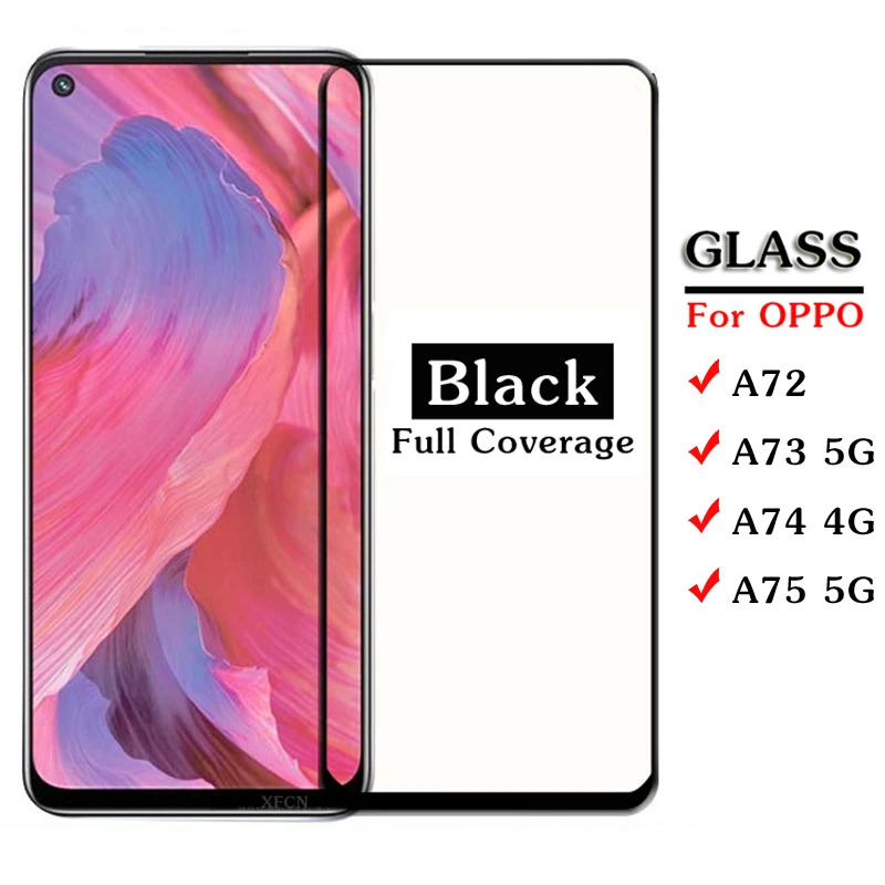 

Tempered Glass For OPPO A75 A74 A73 A72 phone screen protector film for oppo a 75 74 73 72 5G on Oppoa75 OppoA74 Glas Smartphone