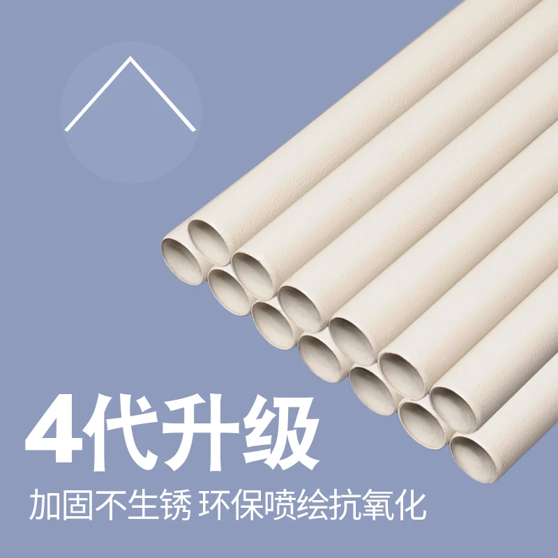

Thickened and reinforced wardrobe with strong load-bearing capacity simple cloth wardrobe for steel pipe rental room bedroom